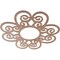 Ekena Millwork Cohen Wood Fretwork Pierced Ceiling Medallion, Wood (Paint Grade), 40"OD x 13 5/8"ID x 3/8"T CMWP40X40X0375COMF - alternate 5